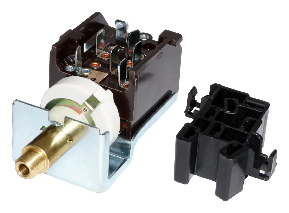 Blackunpainted Headlight Switch Kit Includes Headlight Switch And Headlight Switch Connector product image