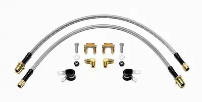 Wilwood Brakes Wilwood Flexline Kit Front 03-UP Mazda 3