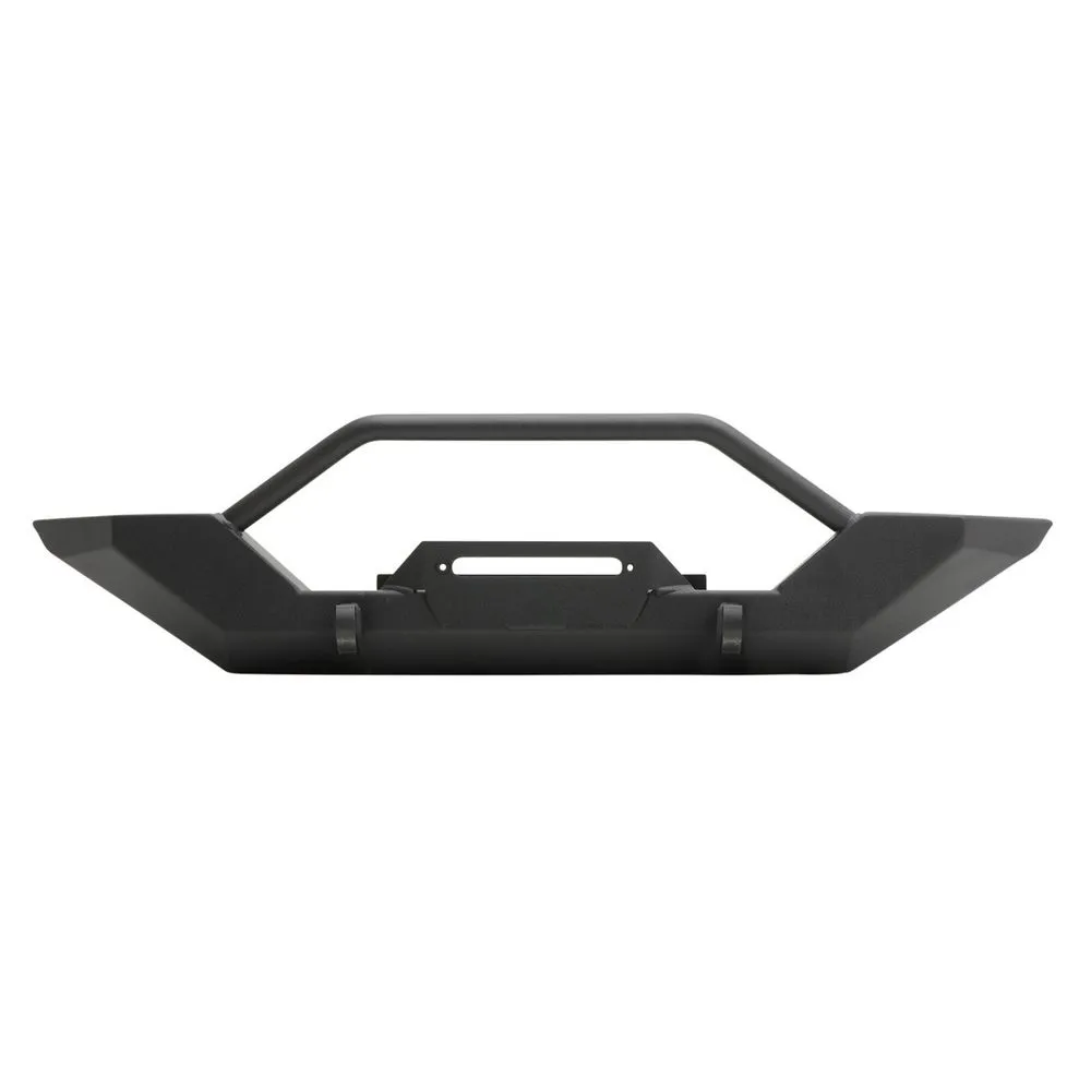Smittybilt 9706 Wrangler Tj/Lj Xrc Rock Crawler Front Bumper W/Grille Guard & Dring Mounts; Black Textured