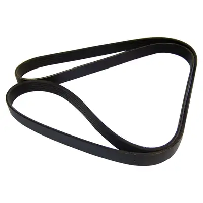 Crown Automotive Jeep Replacement 1991-1995 Cherokee XJ without A/C; with Power Steering; Length: 71.0in - 6 Ribs 1991-1992 Comanche MJ without A/C; with Power Steering; Length: 71.0in - 6 Ribs 1993-1995 Grand Cherokee ZJ w/ 4.0L; w/o A/C; Length: 71.0in - 6 Ribs 1991-1994 Wrangler YJ