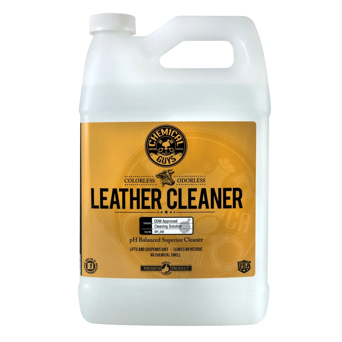 Leather Cleaner OEM Approved Colorless+odorless Leather Cleaner (1 Gal) product image