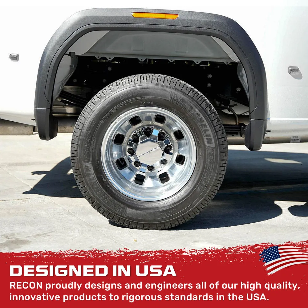 GMC Sierra & Chevy Silverado 15-25 (3rd & 4th Gen) Dually Fender Lights (4-Piece Set) - Multiple Lens & Colors product image