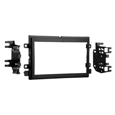Metra Electronics Turbokits; Radio Installation Kit; Incl. Instructions/Hardware/Oversized Under-Radio Pocket/Snap-In Iso Support System; Recessed Din Opening; High-Grade ABS Plastic;