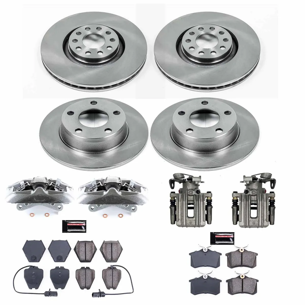 Front And Rear Audi a6 Quattro 2000-2001 Autospecialty Kit w Cals product image