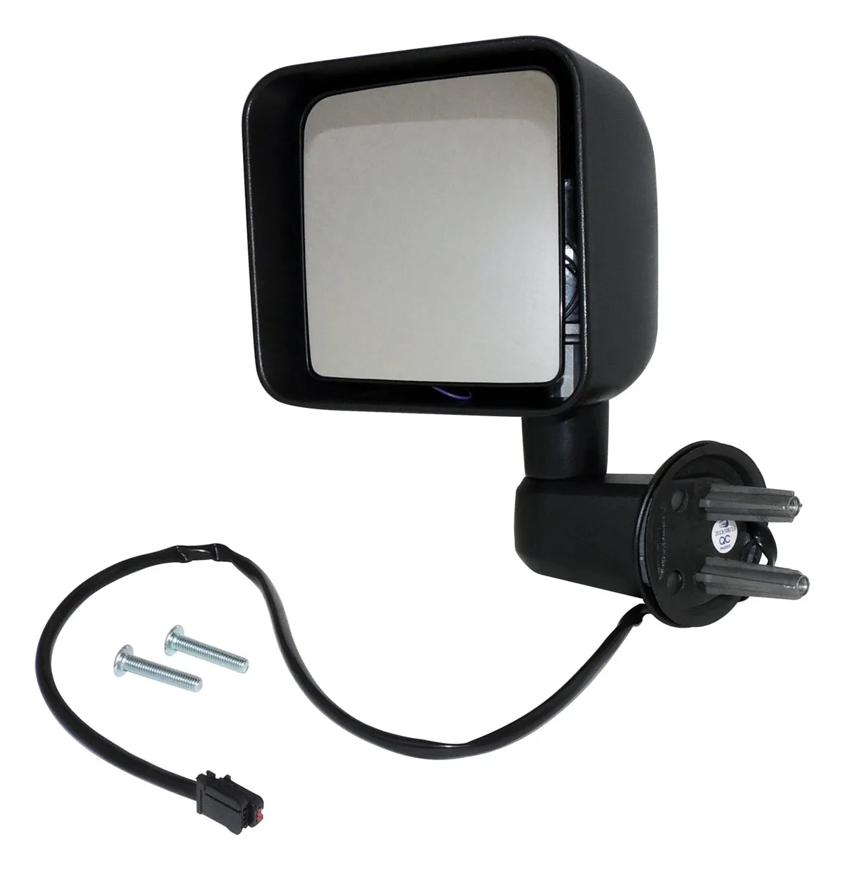 Crown Automotive Jeep Replacement 68249849AD Left Power, Heated, Manual Folding Mirror for 2015-2018 Jeep JK Wrangler RHD product image