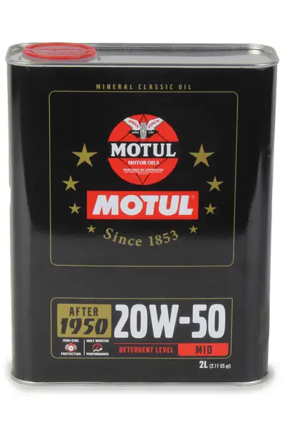 Motul Motul 110621 CLASSIC PERFORMANCE 20W-50 10X2L US