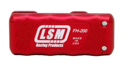 LSM Racing Products Dual Feeler Gauge Holder - Red