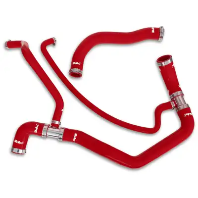 Pacific Performance Engineering Coolant Hose Kit 01-05 LB7 LLY Red PPE Diesel