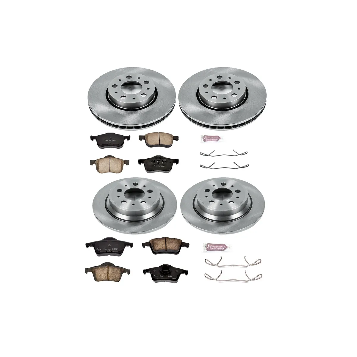 Autospecialty Brake Kit fr 2001-2007 Volvo S60 1999-2006 Volvo S80 2001-2007 Volvo V70 2003-2007 vo product image