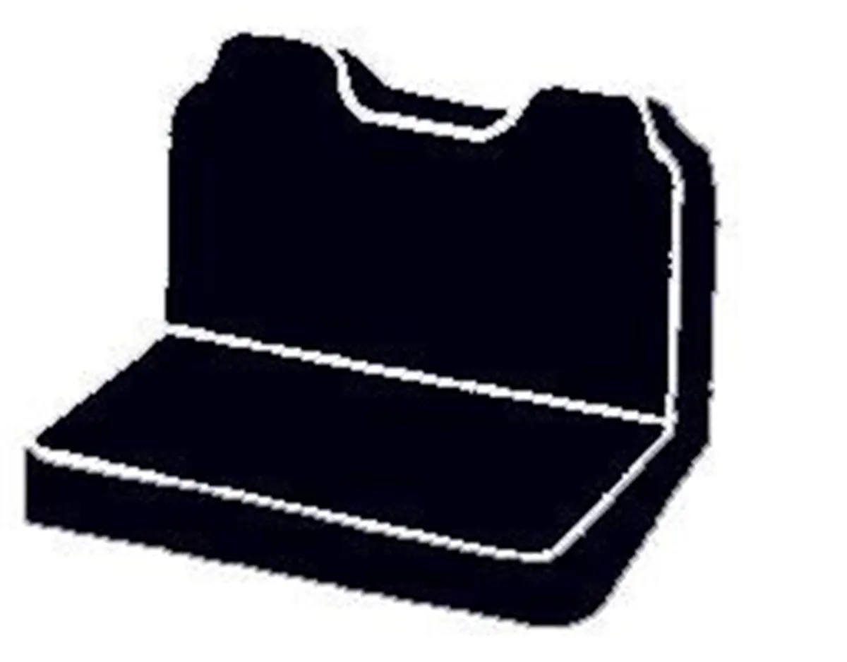 FIA SP87-7 BLACK SP80 Series - Seat Protector Poly-Cotton Custom Fit Front Seat Cover - Black product image