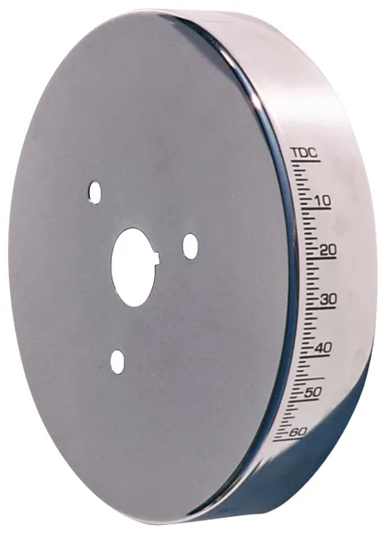 Engine Harmonic Balancer Cover For SB Chevy using 6-3/4 Inch Damper Chrome Proform product image