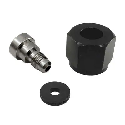 Nitrous Express 4an Bottle Nipple & Nut For CO2 Valve
