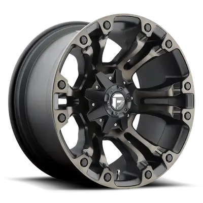 KMC Wheels Fuel Wheels | Vapor | Matte Black Double Dark Tint