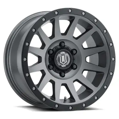 ICON Vehicle Dynamics Icon Alloys Compression Titanium 18 X 9 / 6 X 5.5 / 0 Mm / 5 Bs