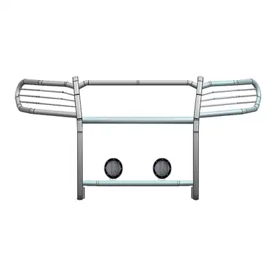 Black Horse Off Road Black Horse Off Road 17JGL21MA-PLFB Grille Guard Kit
