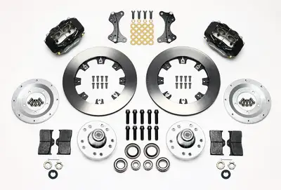 Wilwood Brakes Wilwood FDLI Front Kit 12.19in Drilled-Polished WWE ProSpindle