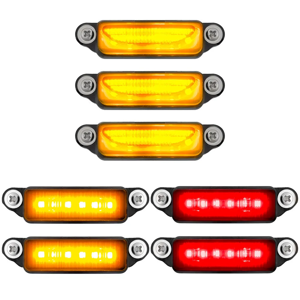 Dodge 21-25 RAM 1500 Trx 7-Pc Fender & Hood Light Kit Smoked Lens White or Amber LED Running Lights w/ Startup Light Sequence - Multiple Options product image