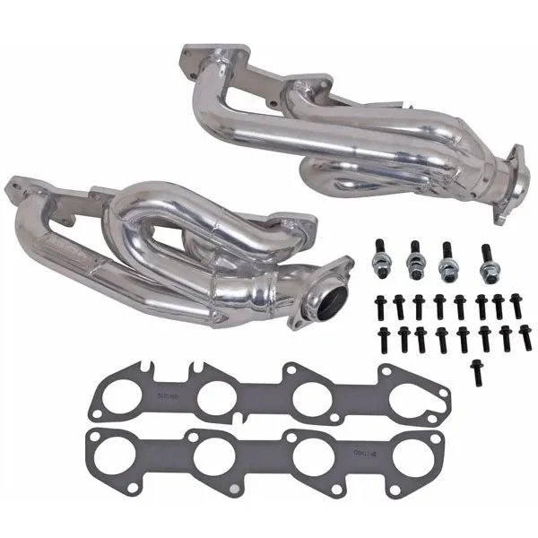 Dodge Ram 1500 Truck 5.7 Hemi 1-3/4 Shorty Exhaust Headers Polished Silver Ceramic 03-08 product image