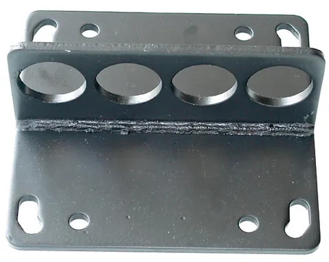 Engine Lift Plate Steel Bolts To All Holley 2 Barrel, 4 Barrel and Dominator Flange Manifolds Proform product image