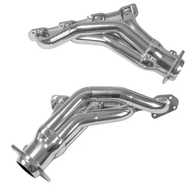 Dodge Challenger Charger 300C Magnum 6.1 Hemi 1-7/8 Shorty Exhaust Headers Polished Silver Ceramic 06-10 product image