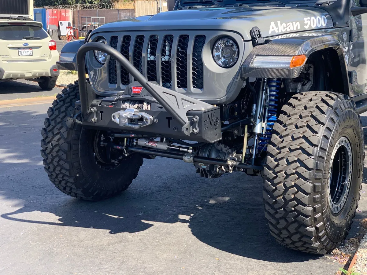 Quarter Pounder Front Winch Bumper For Jeep Wrangler & Gladiator Jk/Jl/Jt product image