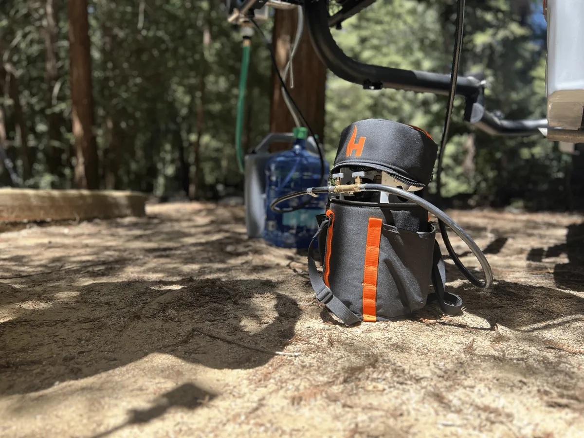 Propane Two Way Y Splitter Adapter Hose product image