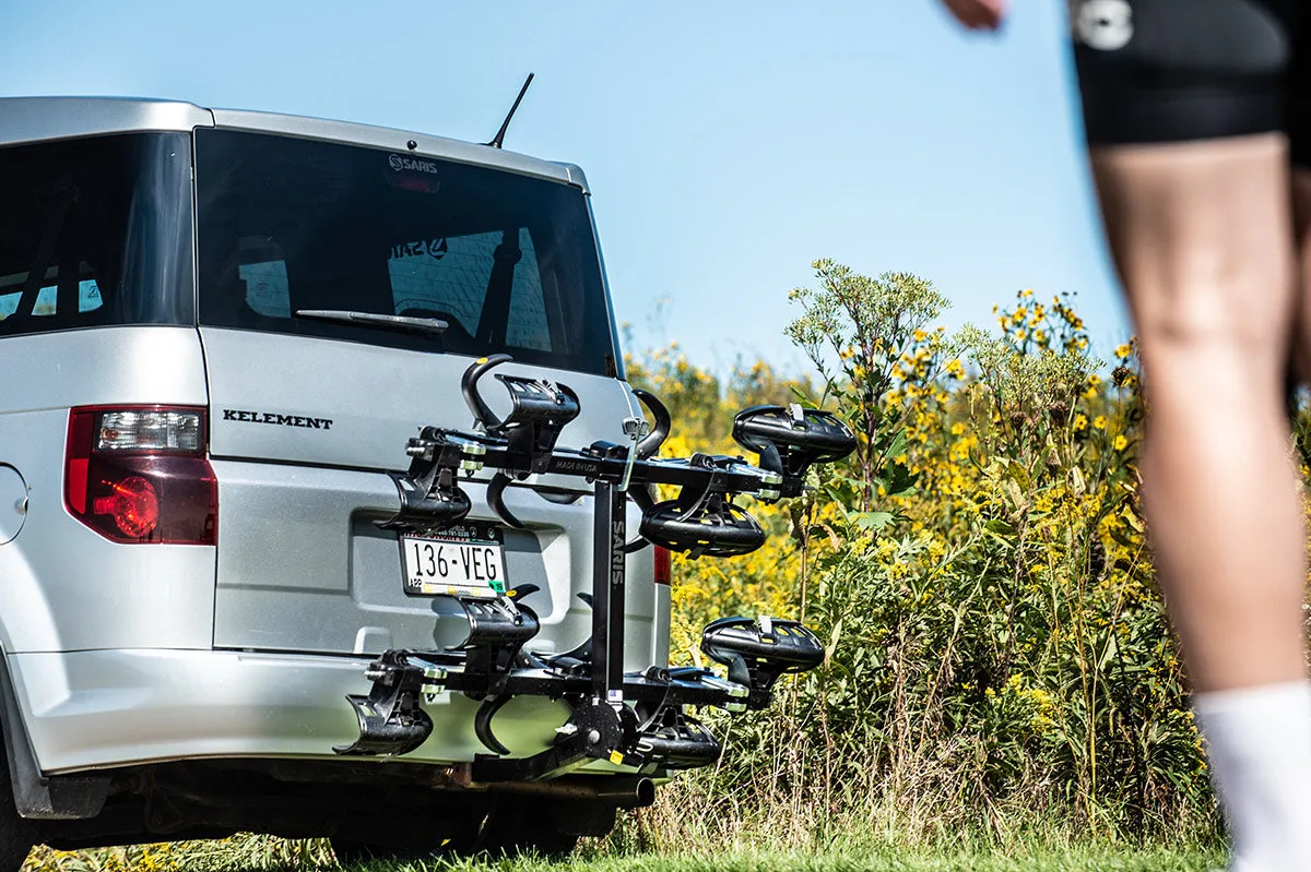 SuperClamp G3 4-Bike Hitch Rack, Bike Transport System product image