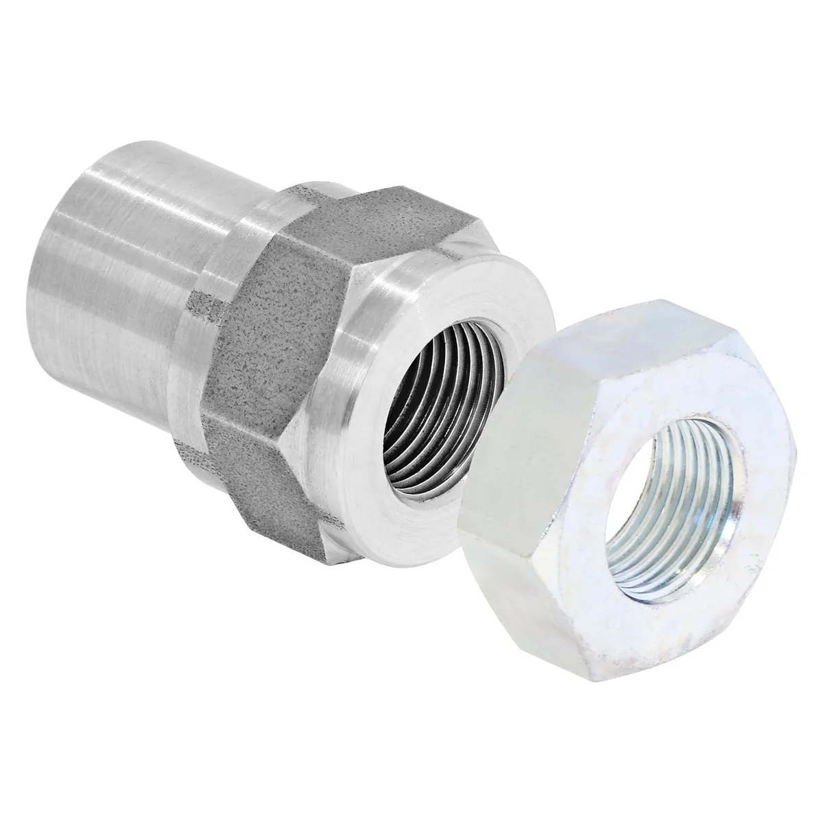 Threaded Bung With Jam Nut 3/4 Inch-16 Right Hand Thread Set RockJock 4x4 product image