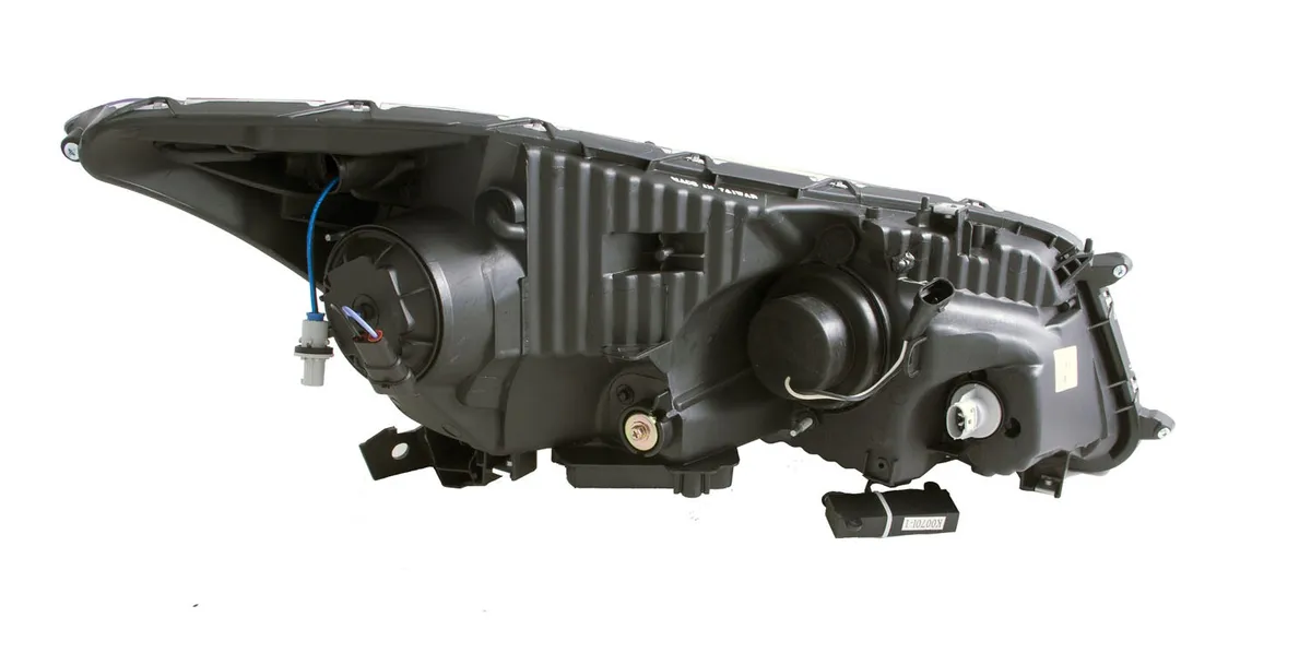 0812 Accord Projector Headlights W/Ubar Black Clear Driver/Passenger product image