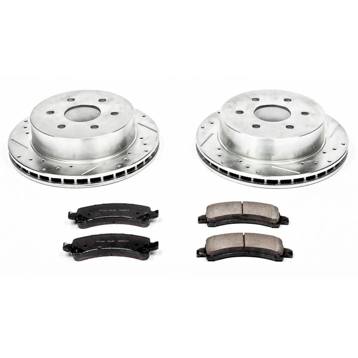 Z23 Evolution Sport Upgrade Kit: Drilled/Slotted Rotors; Carbon-Fiber Ceramic Pads W/Hardware product image