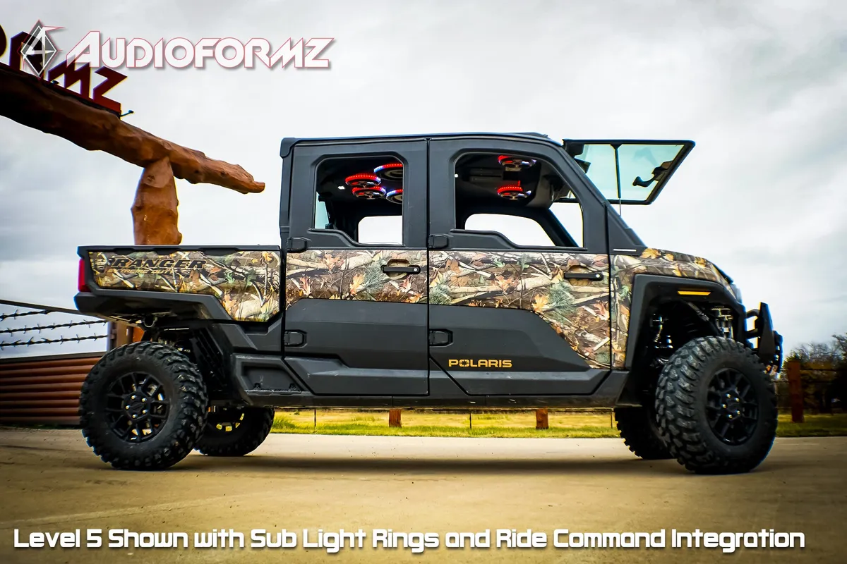 24c Polaris Ranger Crew Northstar/Cab xd 1500 Stereo Tops (4door) Level 5 product image