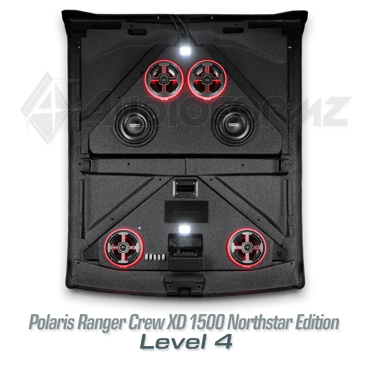 24c Polaris Ranger Crew Northstar/Cab xd 1500 Stereo Tops (4door) Level 5 product image