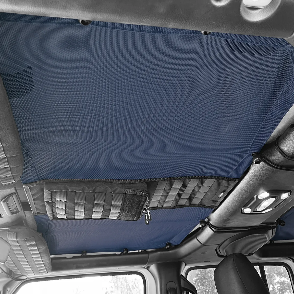Full 2 Piece Tactical Sun Shade for Jeep Gladiator Top 2019+ w/ optional MOLLE Storage | Pat Pending | Bartact product image