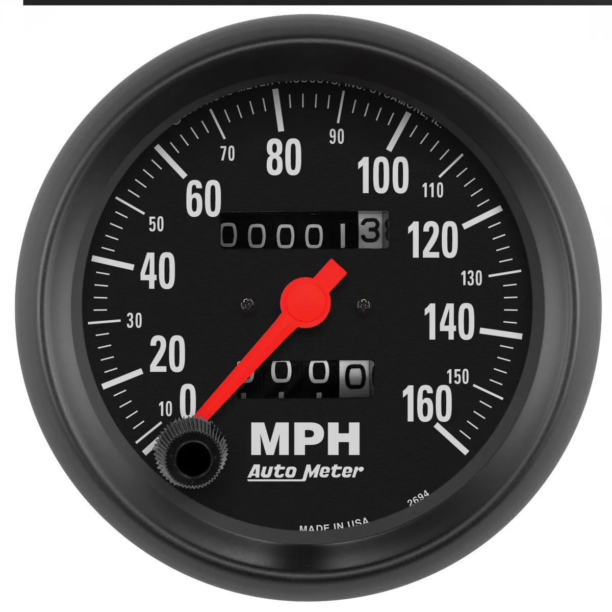 Gauge, Speedometer, 3 3/8", 160mph, Mechanical, Z Series product image