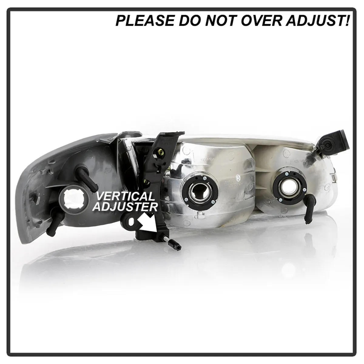0001 Camry OEM Style Headlights With Corner Lights 4pcs Chrome product image