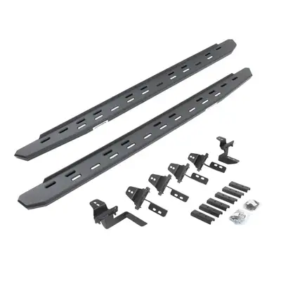 Go Rhino Go Rhino 69650568SPC - RB30 Slim Line Running Boards with Mounting Bracket Kit - Textured Black