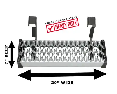 Carr CARR - 130550-1 - MAXgrip Side Step; Assist/Side Step; XGO Galvanized; Single