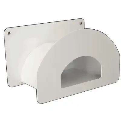 Hepner Racing Products Air Hose Rack With Cubby White