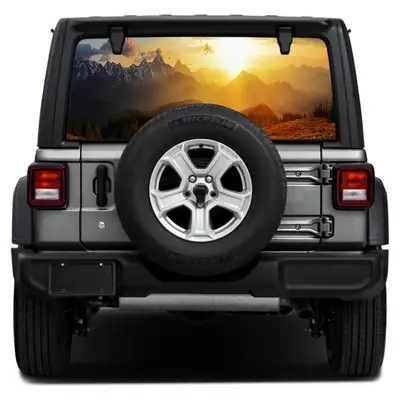 Under The Sun Inserts Adventure Awaits Rear Window Decal