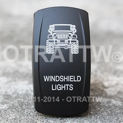 JK Windshield Lights (Contura V Rocker) - Universal product image