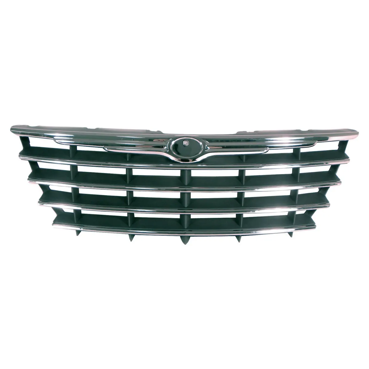 Crown Automotive Jeep Replacement Grille; Front; For Use w/ 2001-2004 Chrysler-Dodge RG Europe Minivan; Front; w/o Headlamp Washer;