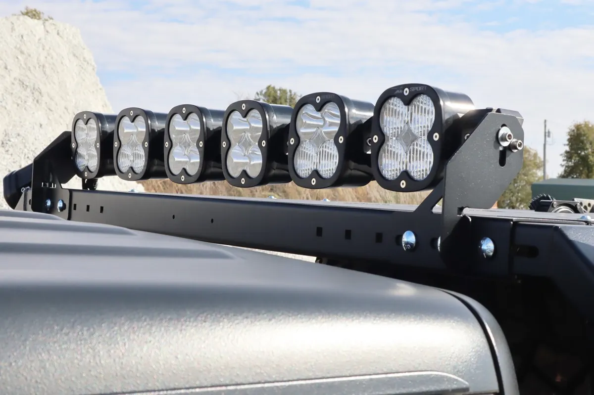LOD Black Ops Bed Rack Light Bar Mount (Black Powder Coated) product image