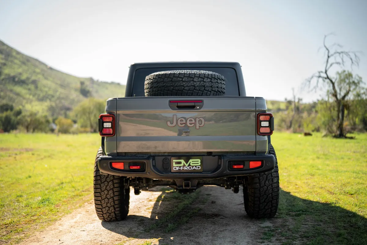 DV8 2020-2025 Jeep Gladiator JT DV8 Offroad Adjustable In-Bed Tire Carrier product image