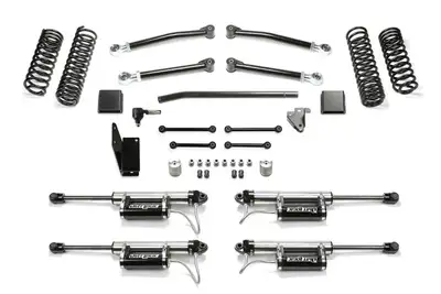 Fabtech Trail Lift System; 5 in. w/2.25DLSS Resi. Shocks; w/Drag Link/Trail Kit;