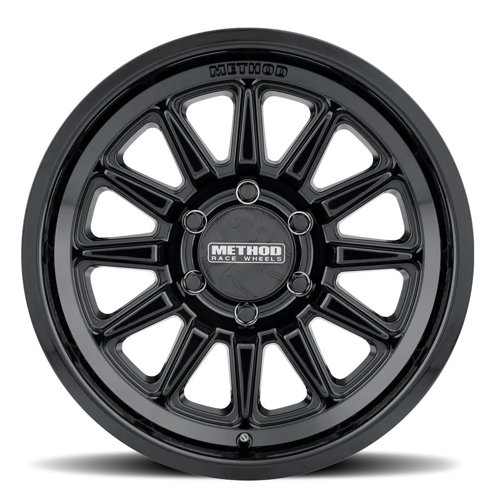 MR323, 17x8.5, 0mm Offset, 5x5, 71.5mm Centerbore, Gloss Black product image