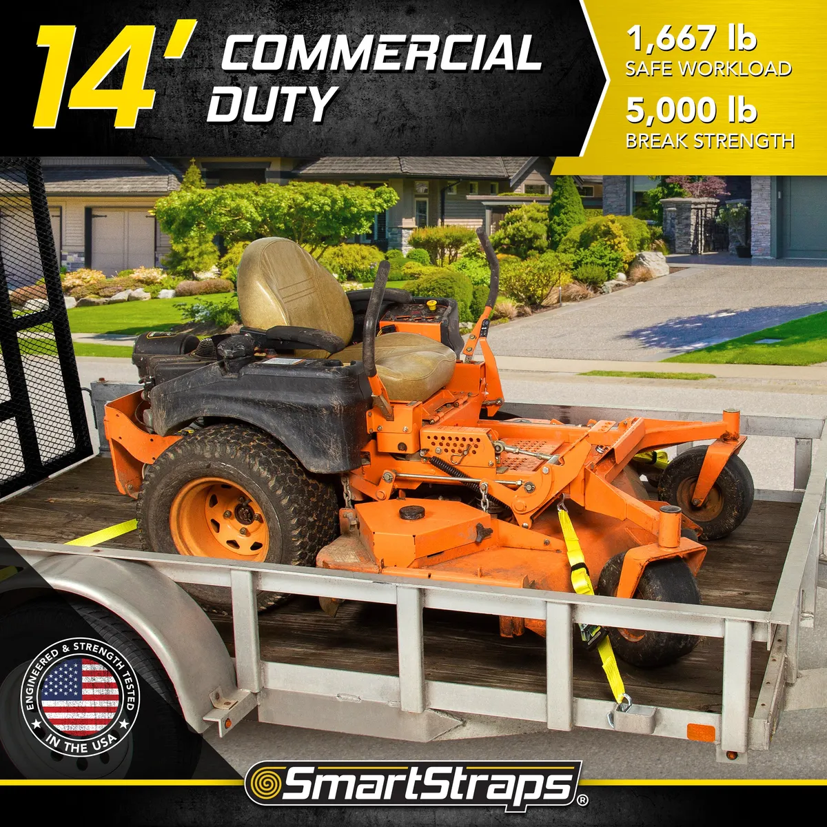 14ft 5000lb Ratchetx Ratchet Tie Down 2 pk Yellow product image