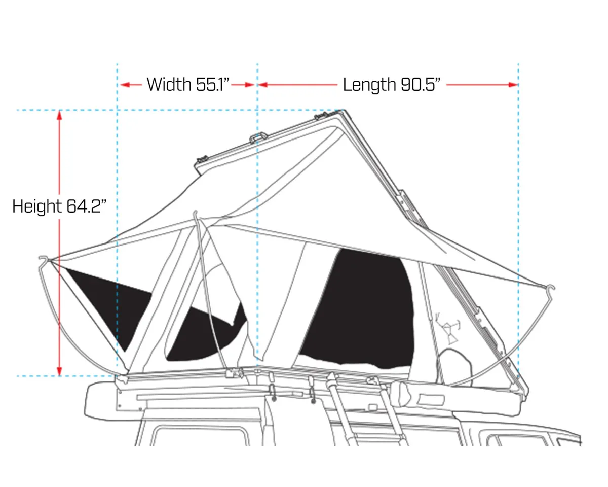 Orion 1400 Aluminum Hard Shell Tent product image