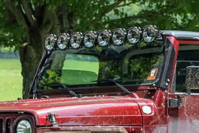 KC HiLiTES KC HiLites GravityTitan Overhead Light Bar for Jeep Wrangler TJ (1997-2006) AK-91431