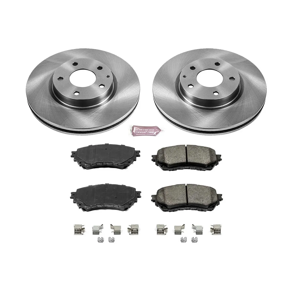 Z17 Direct Replacement Kit: Rotors; Ceramic Pads W/Hardware product image