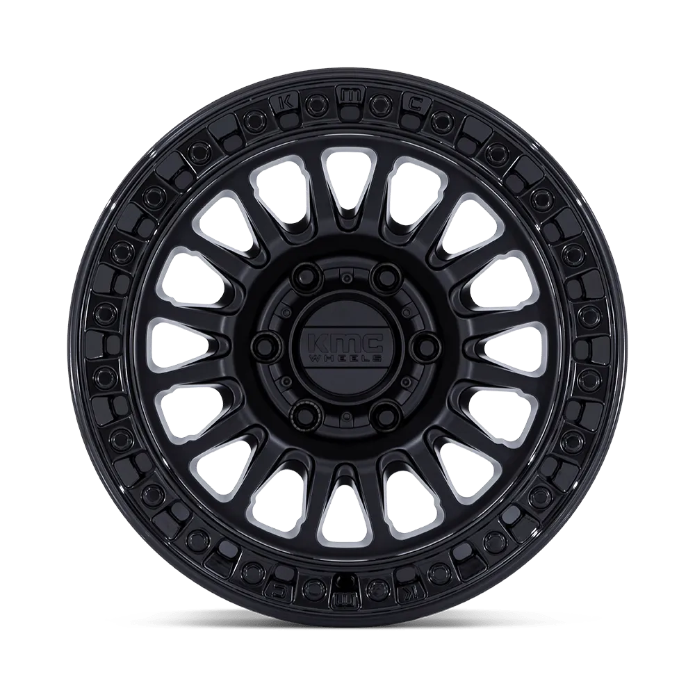 Kmc Wheels | Ims Matte Black w/ Gloss Black Lip product image